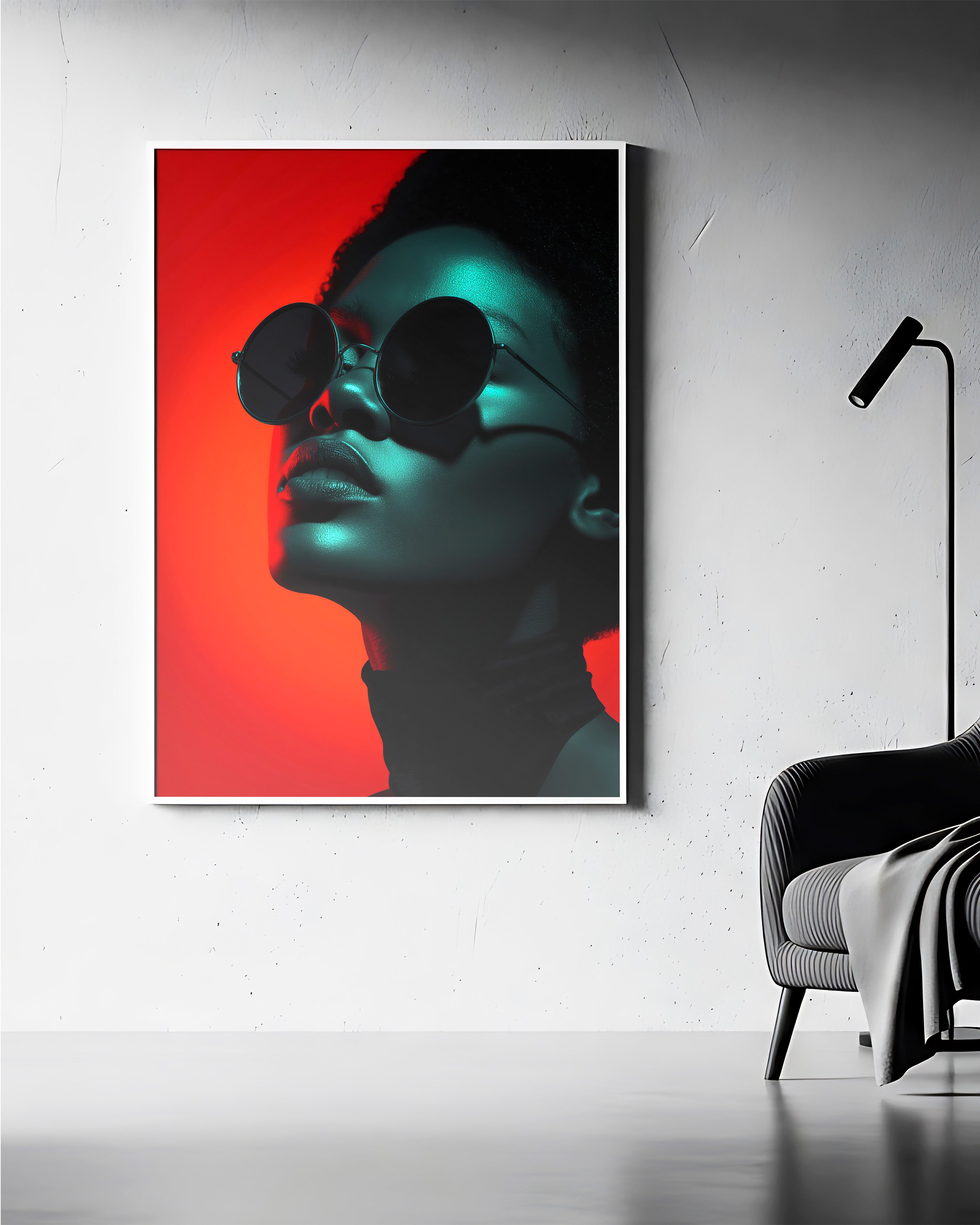 Arte digital descargable en alta resolución listo para impresión