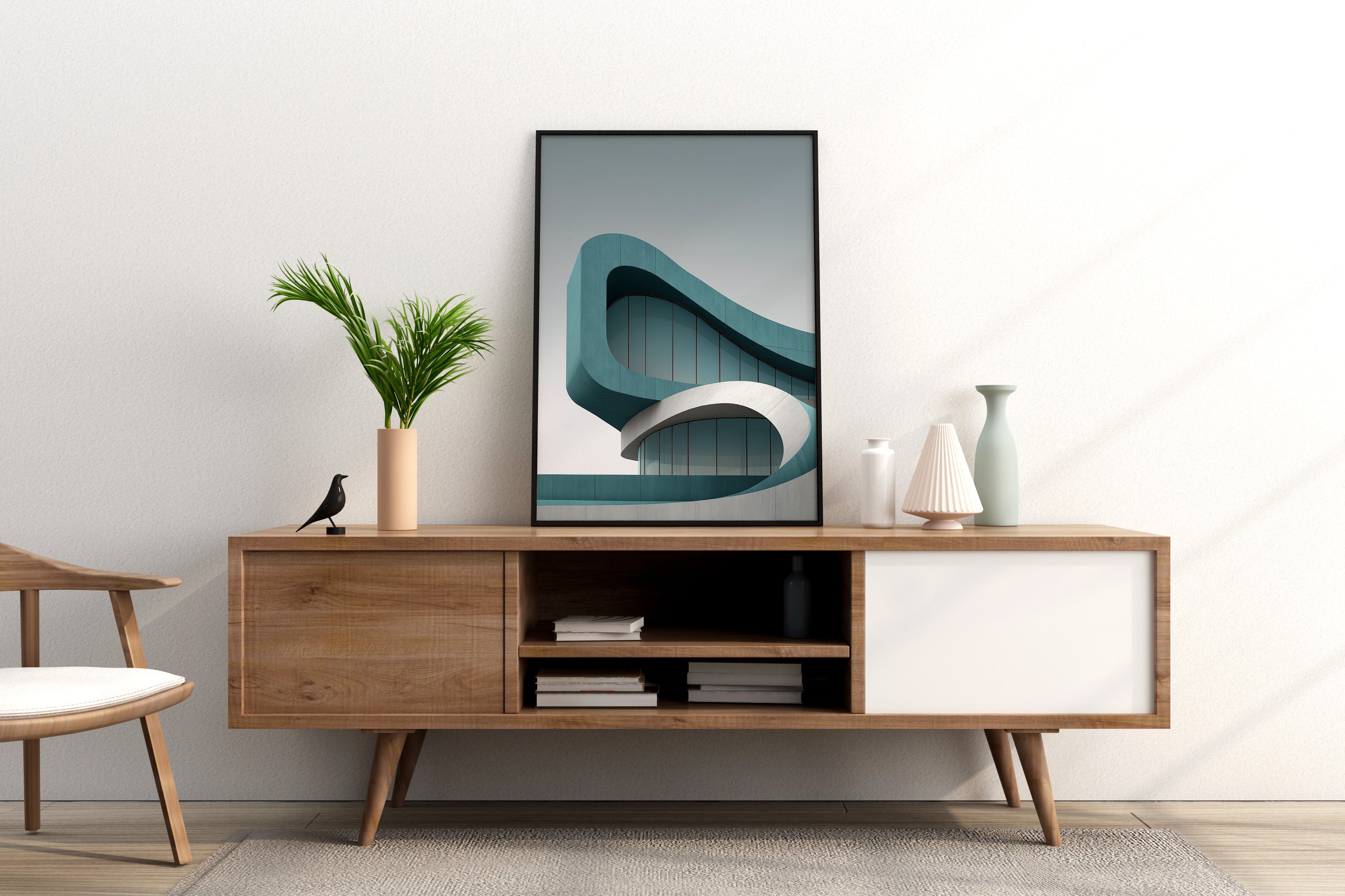 Arte digital para descargar e imprimir con diseño contemporáneo