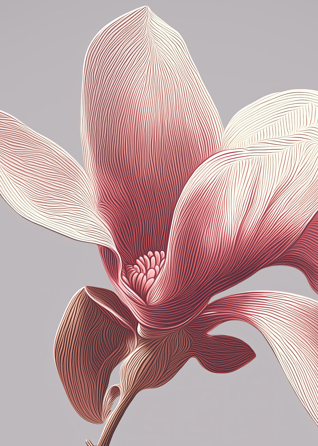 Obra de arte digital imprimible para decoración de interiores
