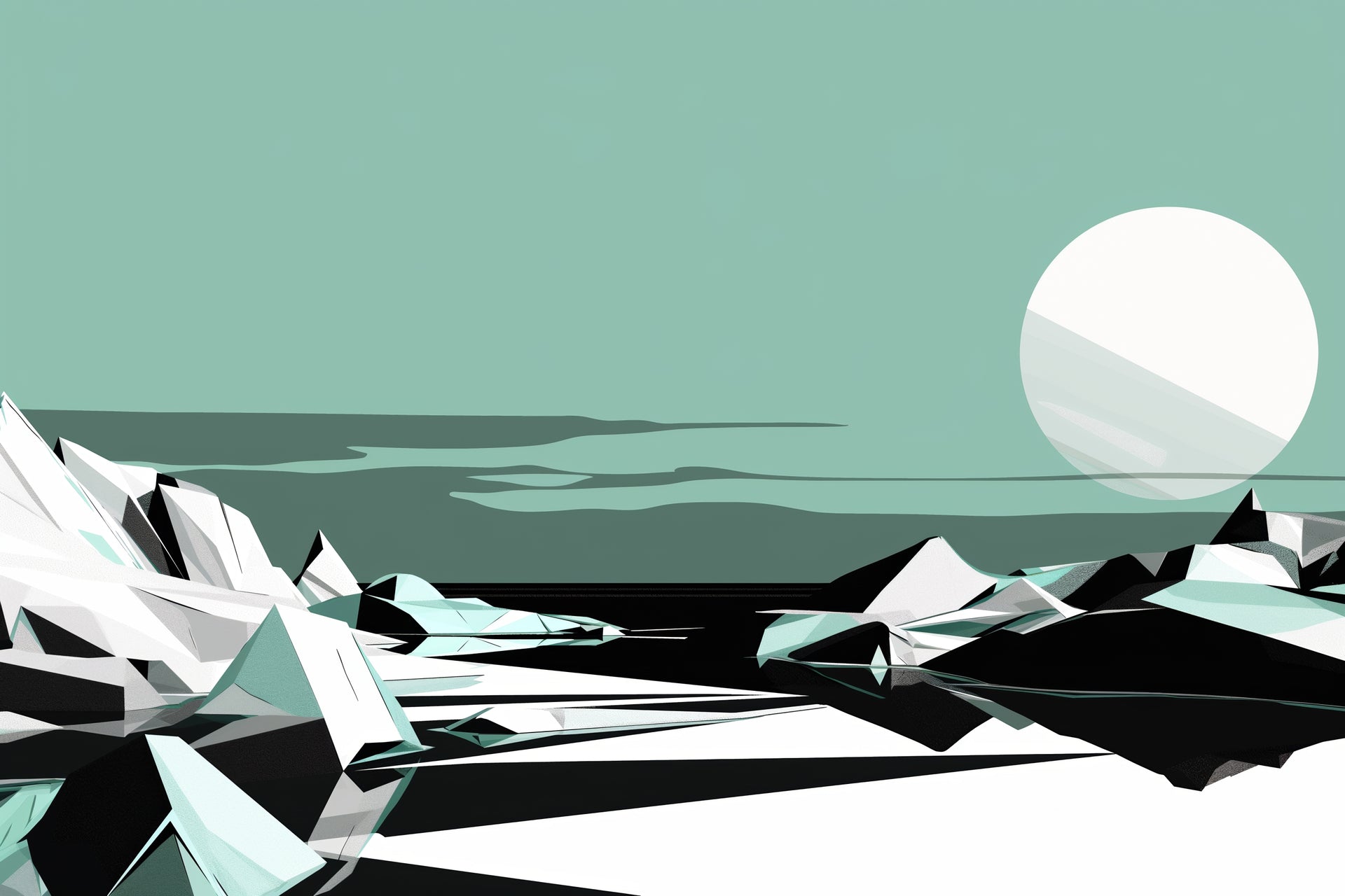 Arte digital para descargar e imprimir con diseño contemporáneo