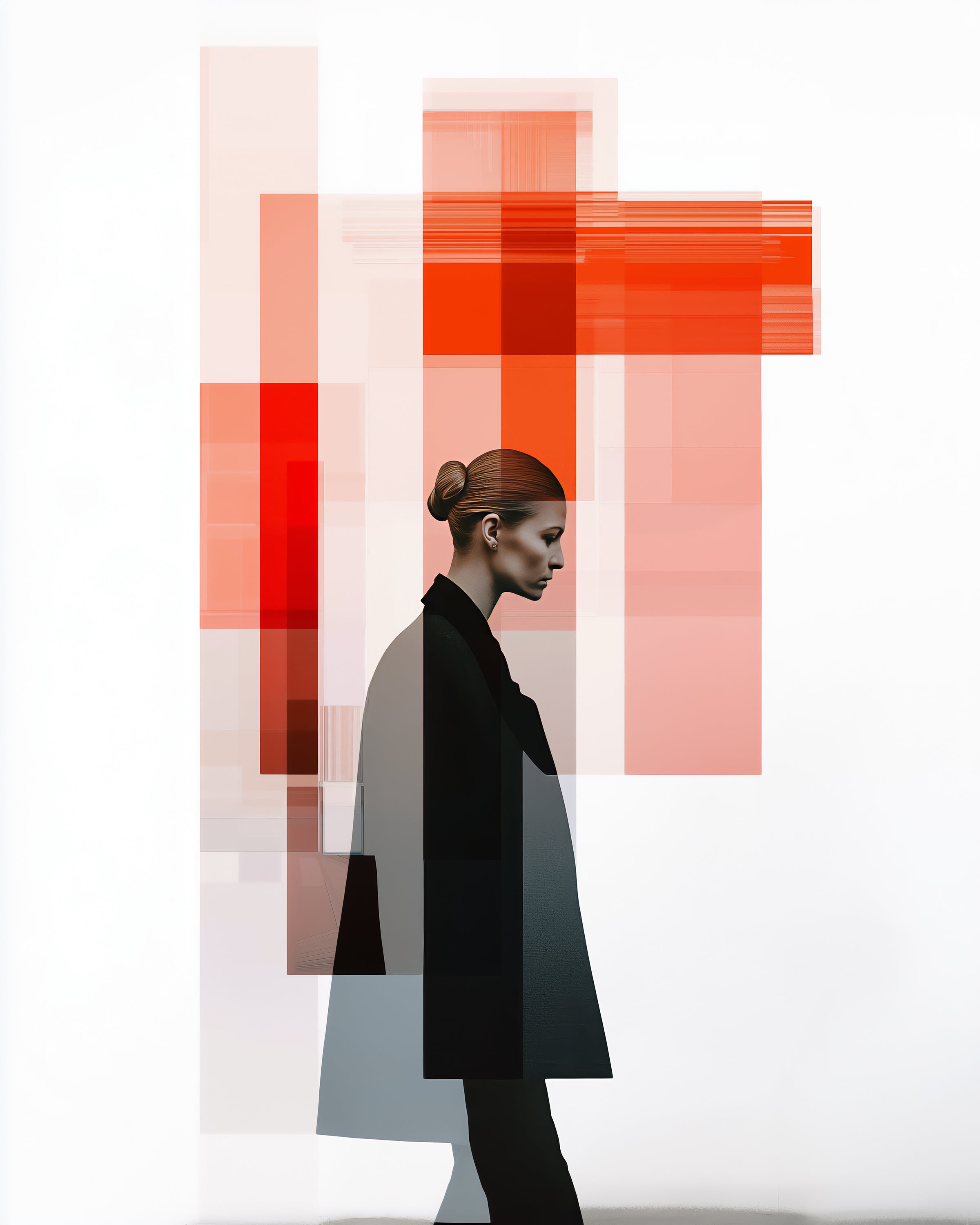 Arte digital para descargar e imprimir con diseño contemporáneo