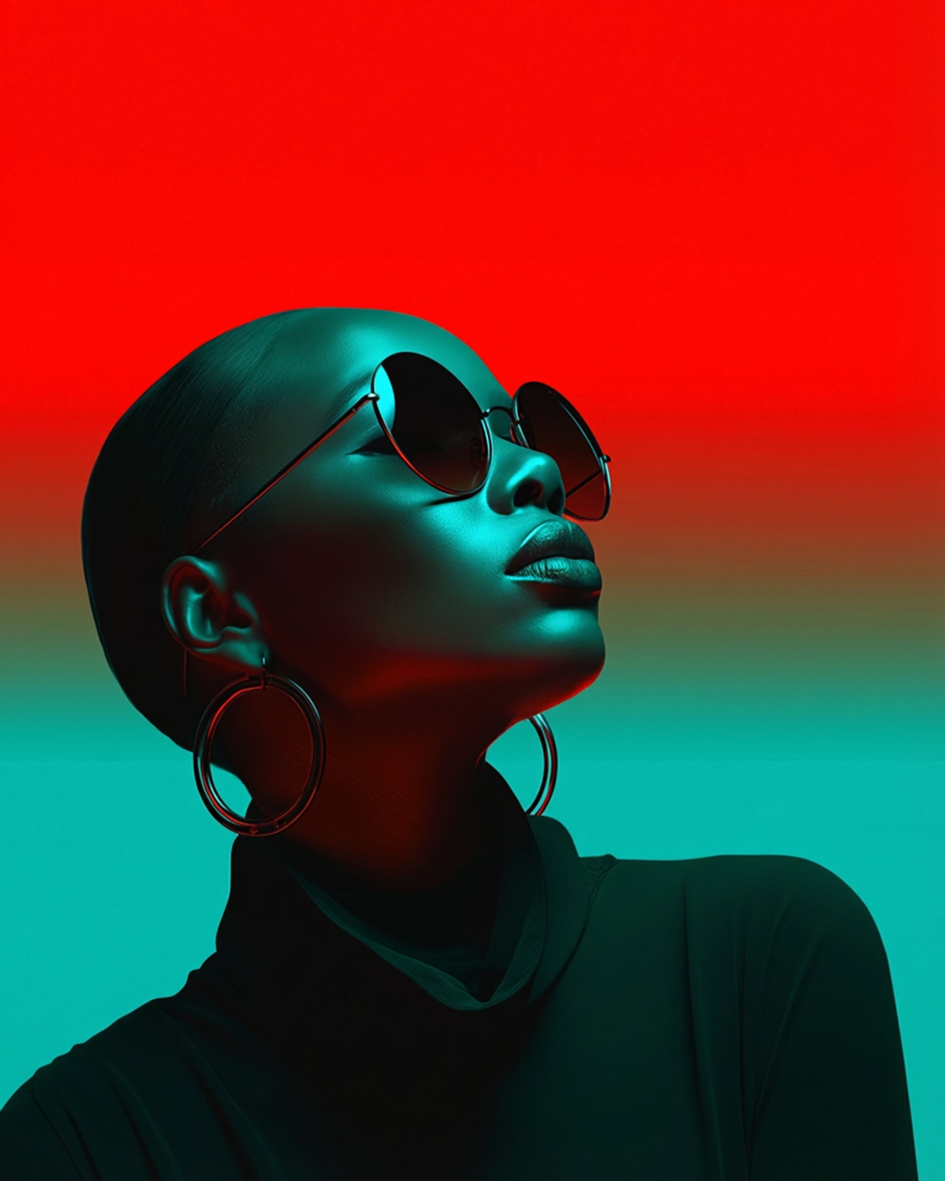 Arte digital para descargar e imprimir con diseño contemporáneo