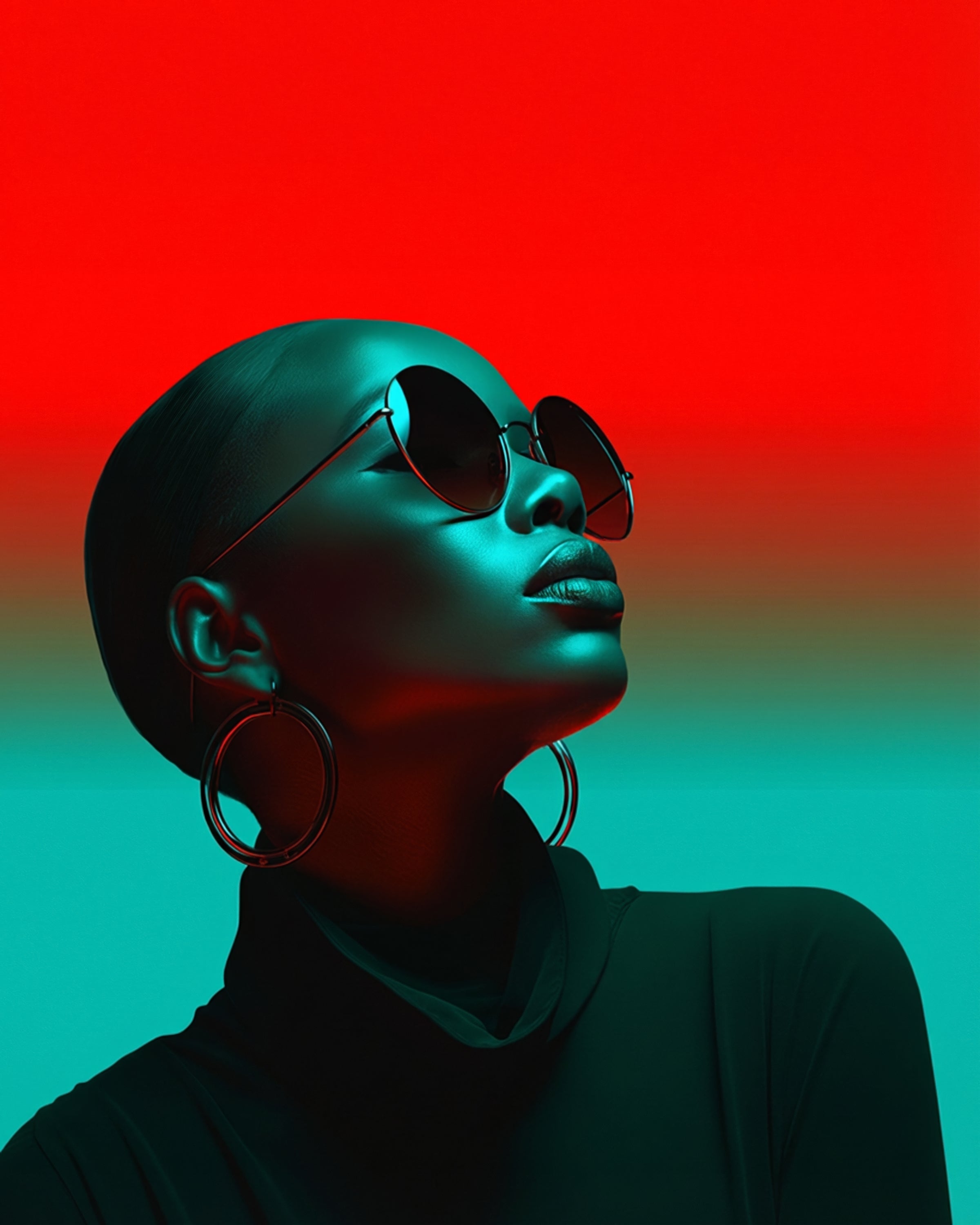 Arte digital para descargar e imprimir con diseño contemporáneo