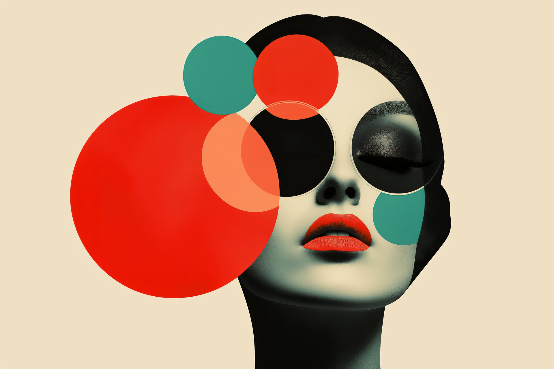 Arte digital para descargar e imprimir con diseño contemporáneo