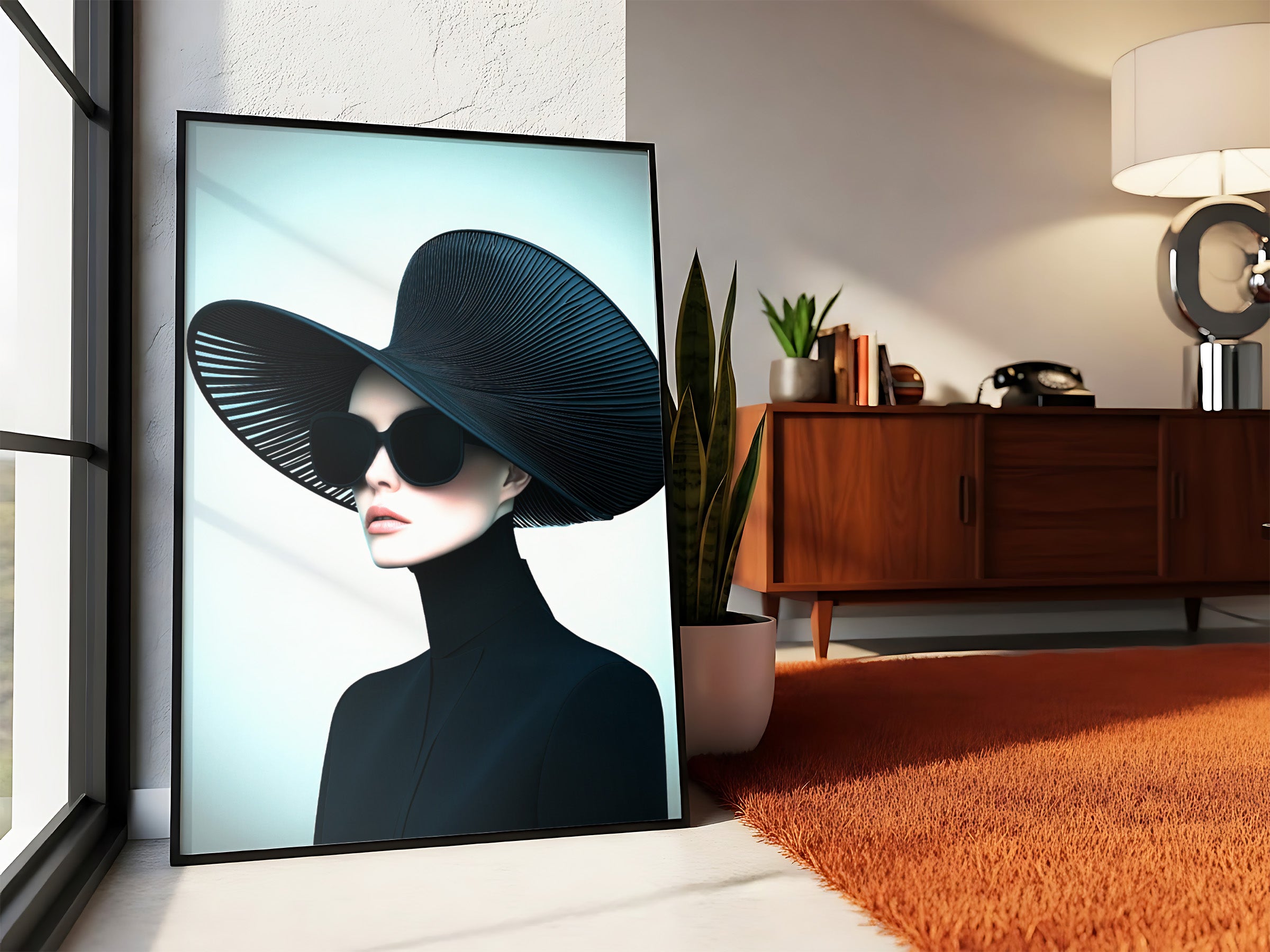 Arte digital descargable en alta resolución listo para impresión