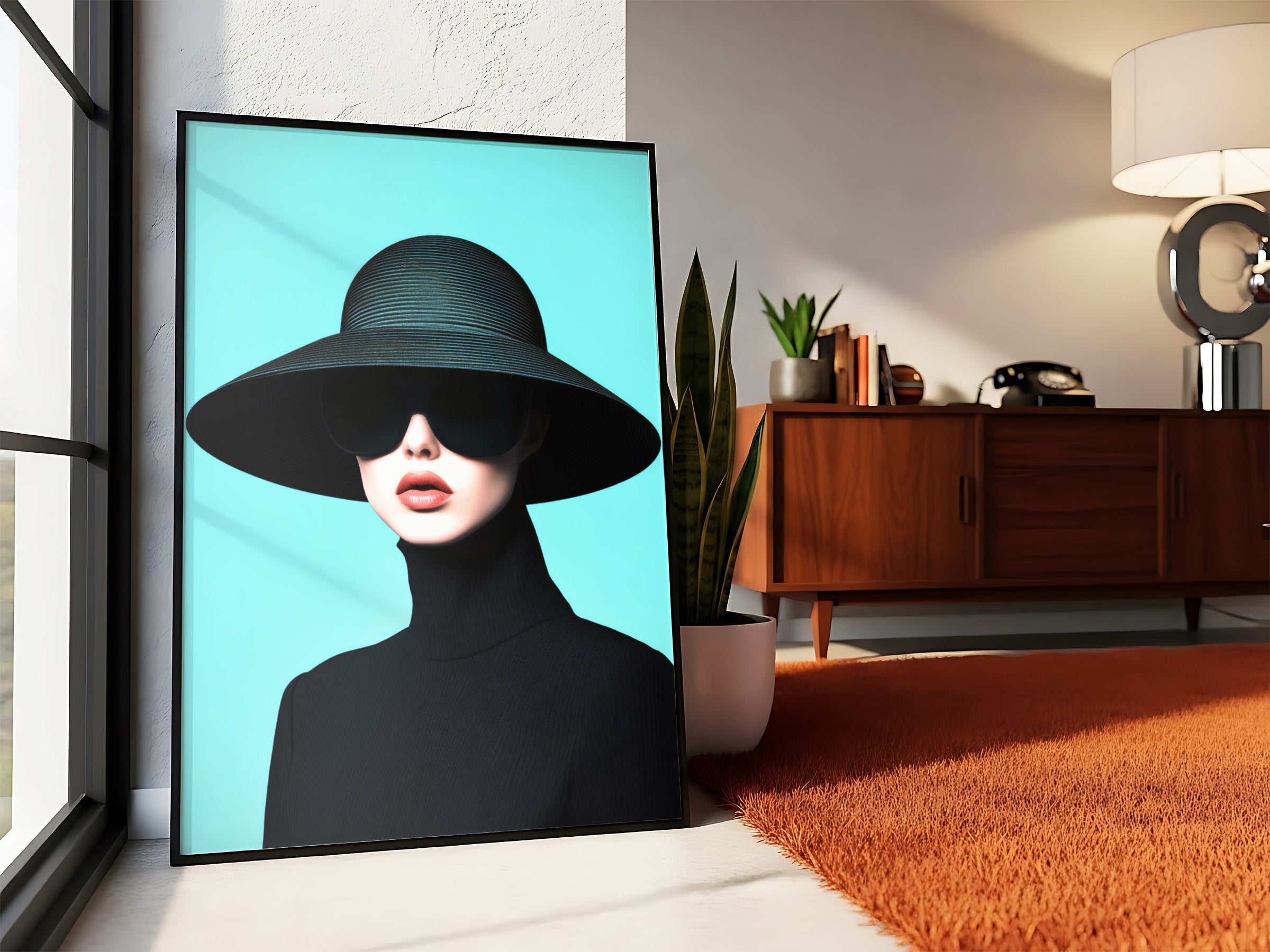 Arte digital descargable en alta resolución listo para impresión