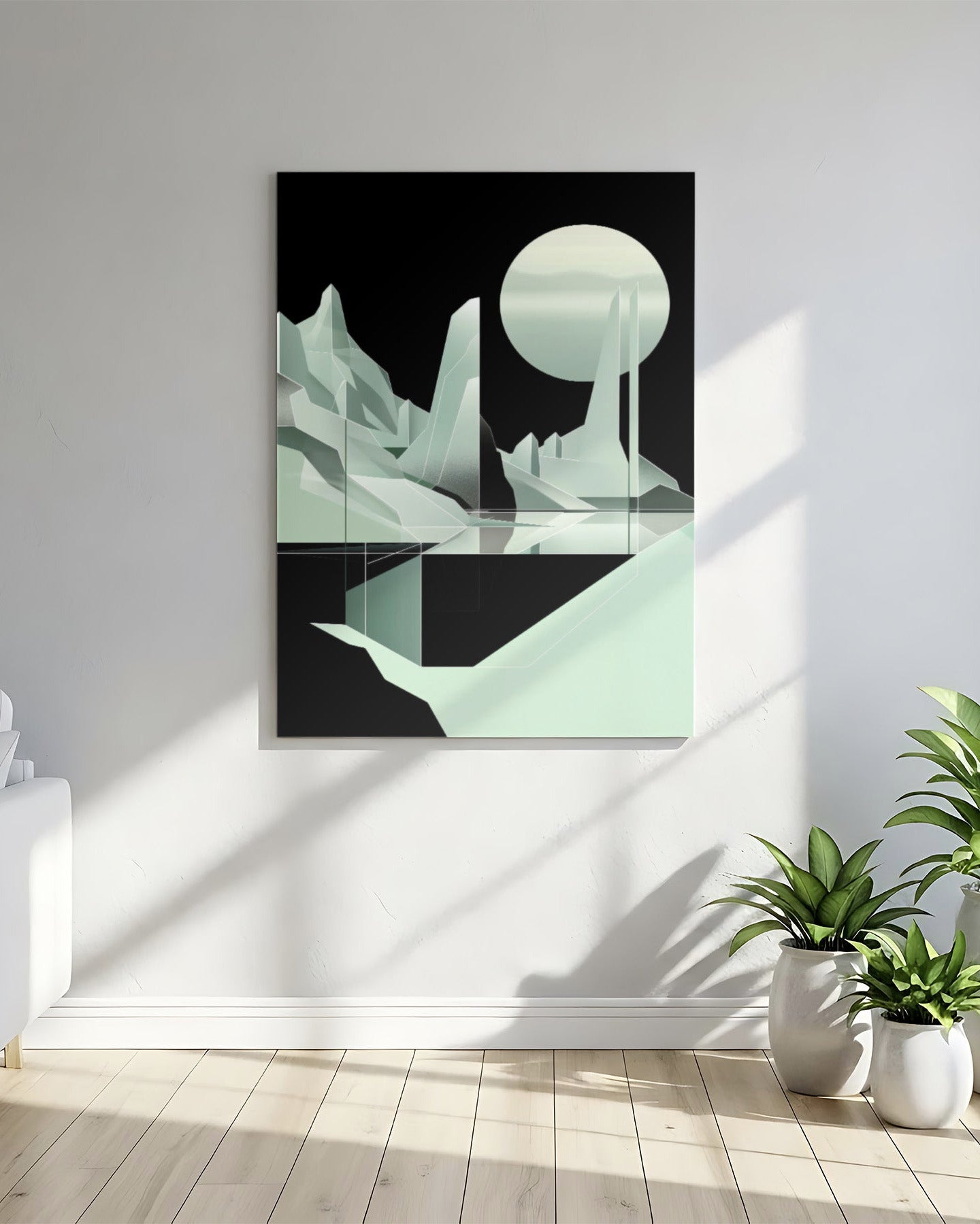 Arte digital para descargar e imprimir con diseño contemporáneo