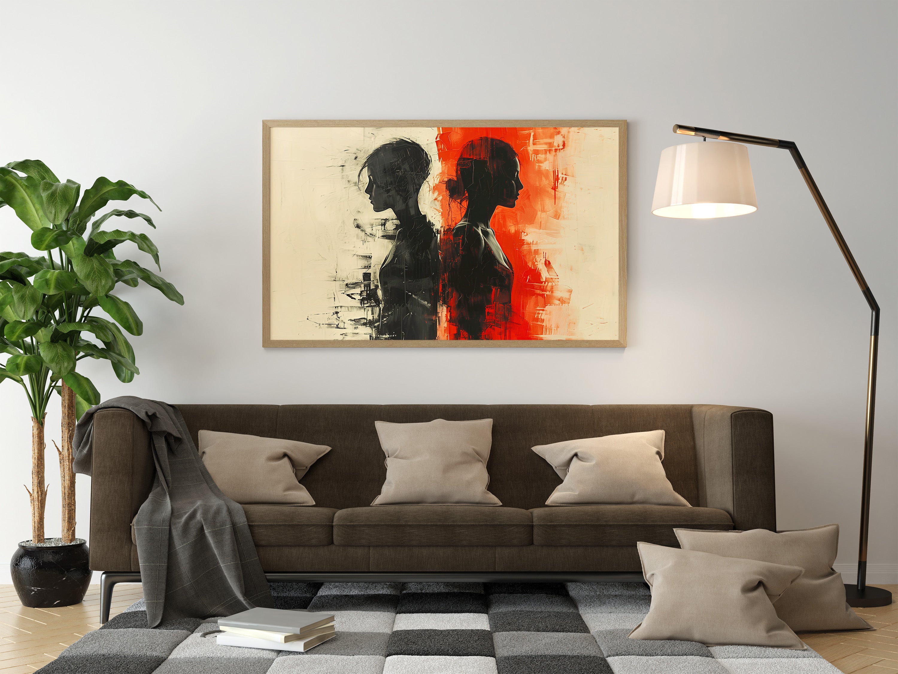 Arte digital descargable en alta resolución listo para impresión