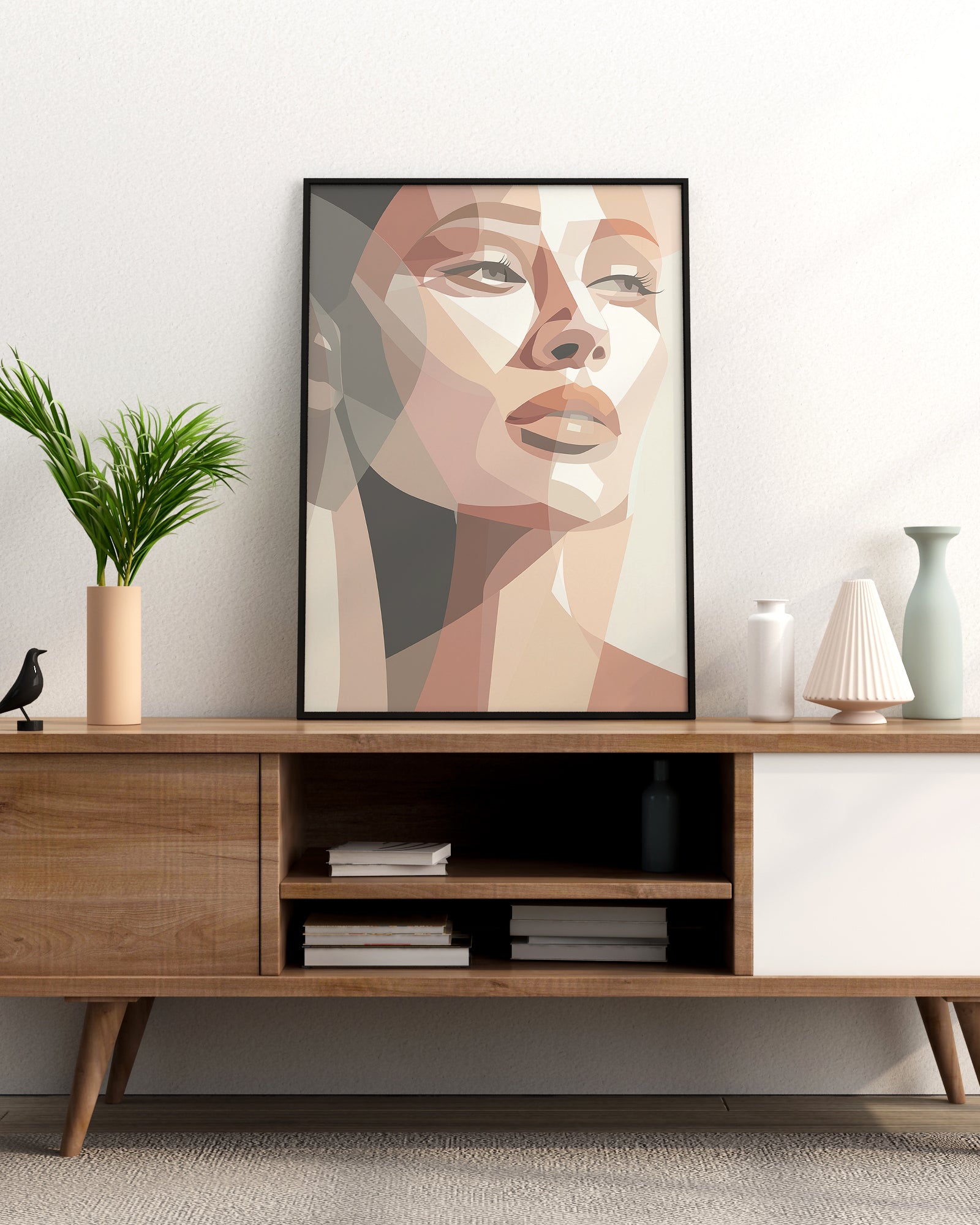 Obra de arte digital imprimible para decoración de interiores
