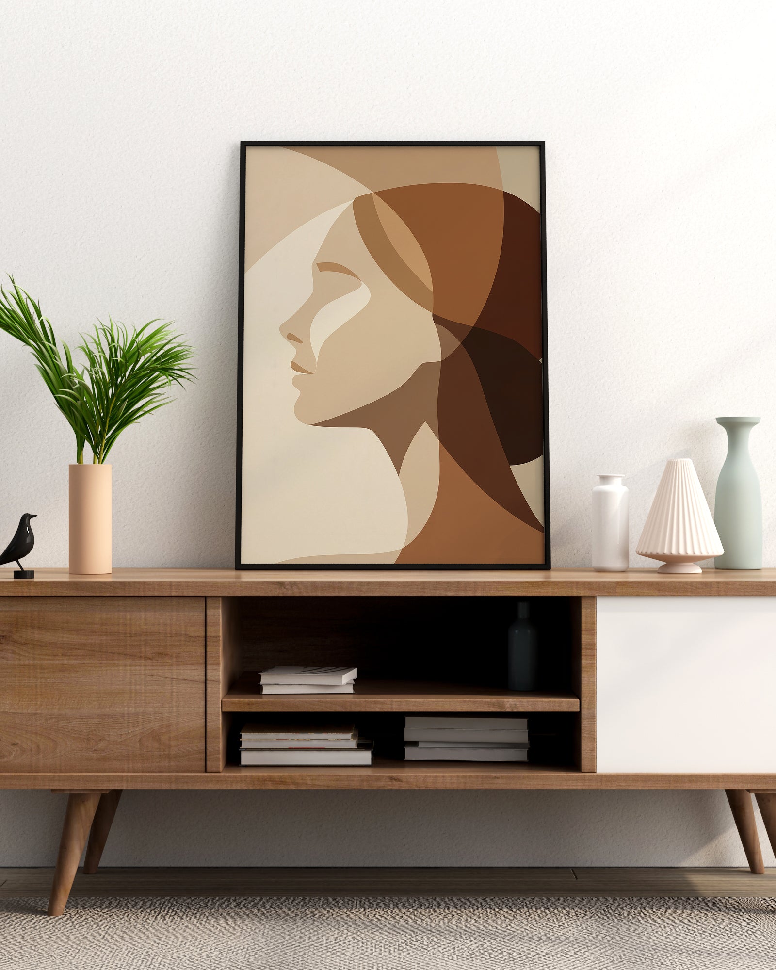 Obra de arte digital imprimible para decoración de interiores
