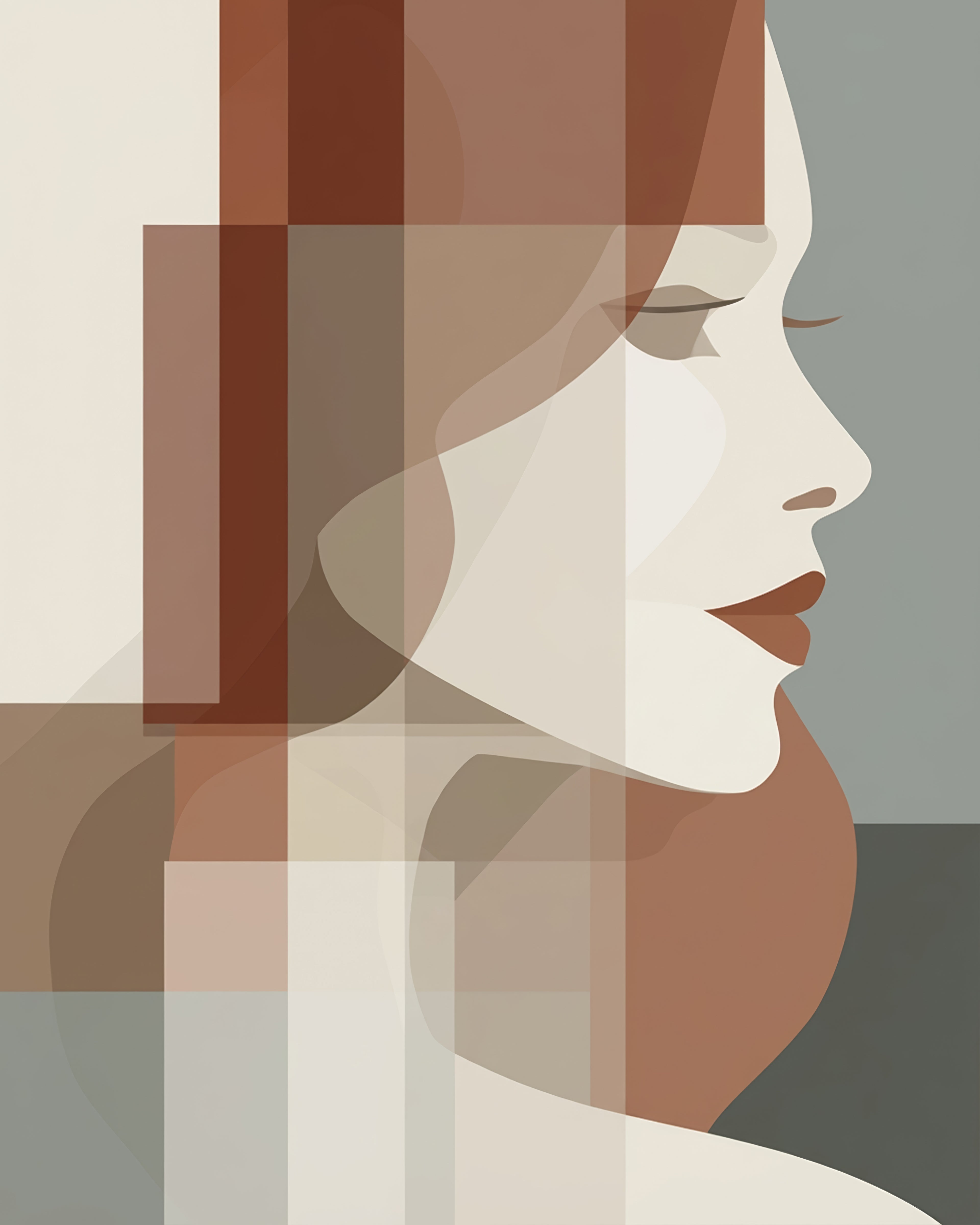 Arte digital para descargar e imprimir con diseño contemporáneo
