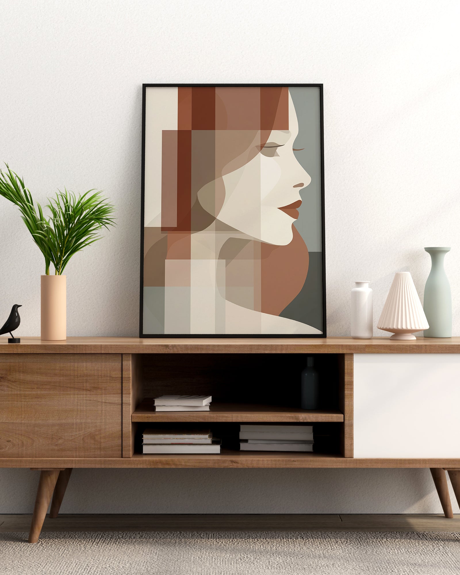 Obra de arte digital imprimible para decoración de interiores

