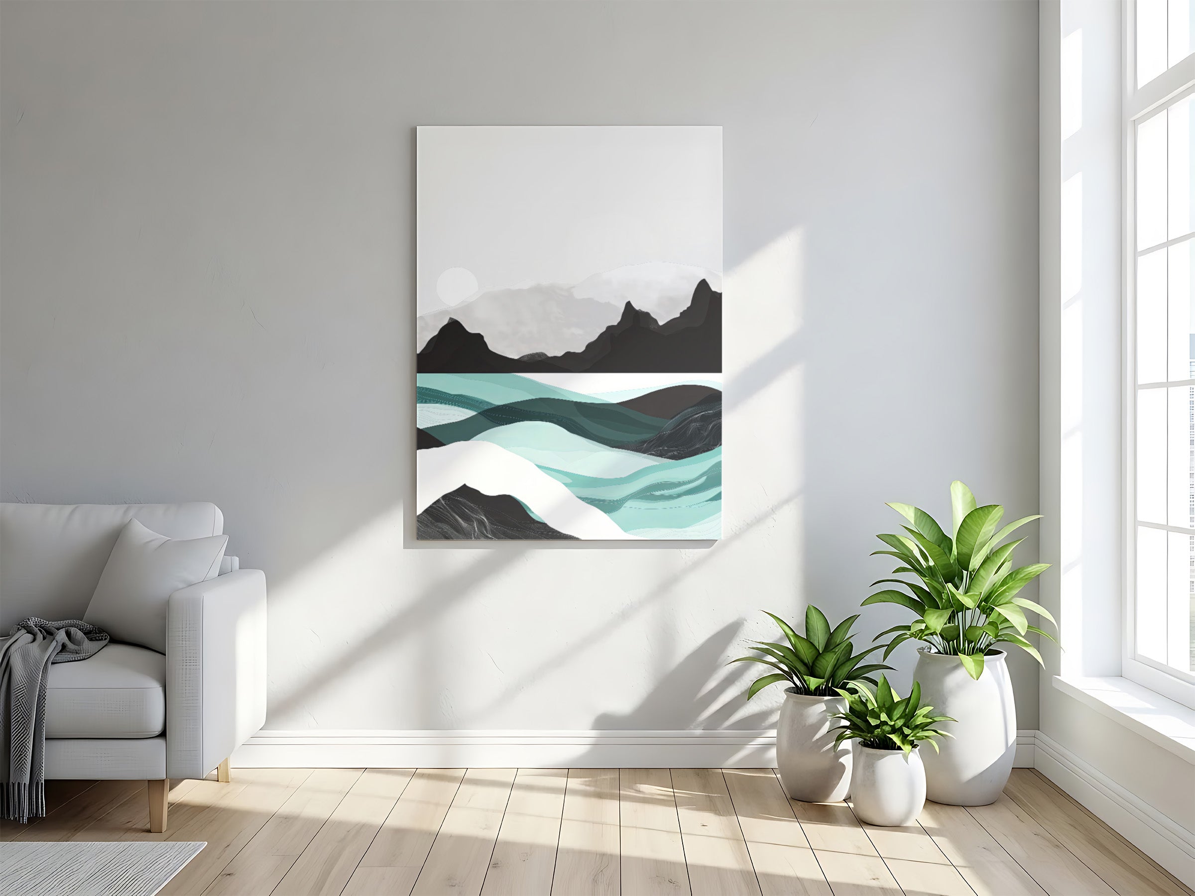 Arte digital descargable en alta resolución listo para impresión