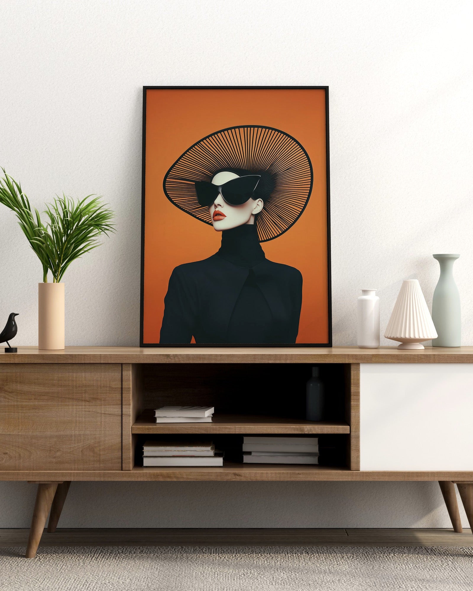 Obra de arte digital imprimible para decoración de interiores