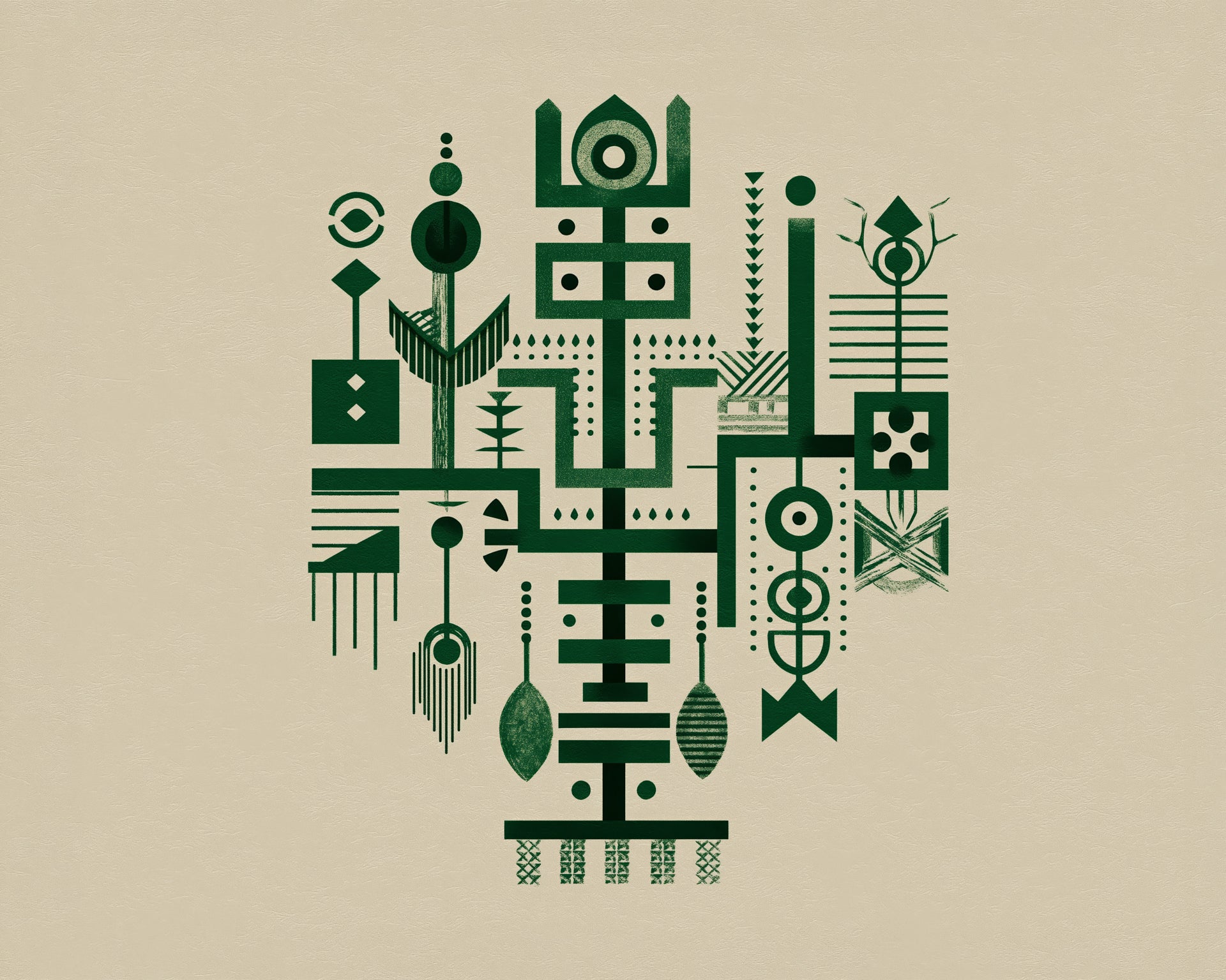 Arte digital para descargar e imprimir con diseño contemporáneo
